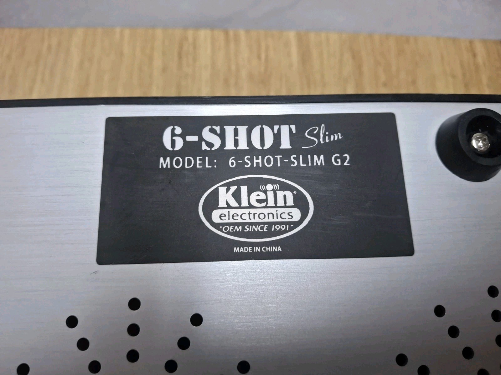 Klein 6 Shot Multi Unit Charger 6 Bay 6-Shot-Slim G2 With Genuine Power Adapter