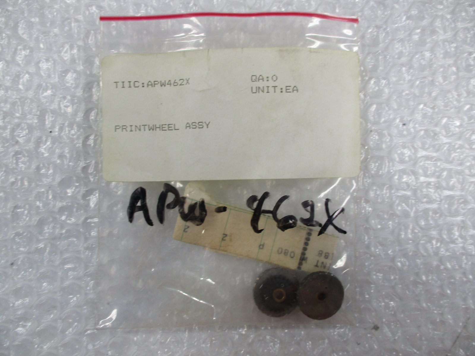 INDUSTRIAL SPARE APW462X PRINTWHEEL ASSEMBLY QTY OF 2 NSNP