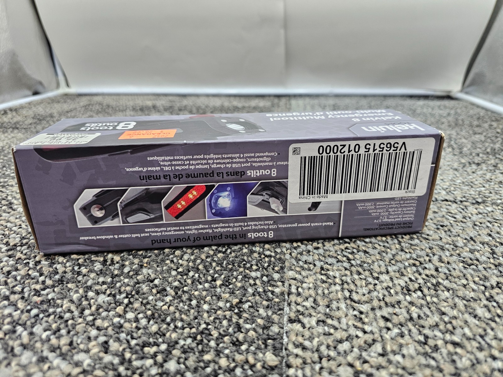 KELVIN 8 Automotive Emergency Tool 8: Power Generator with USB Powerbank
