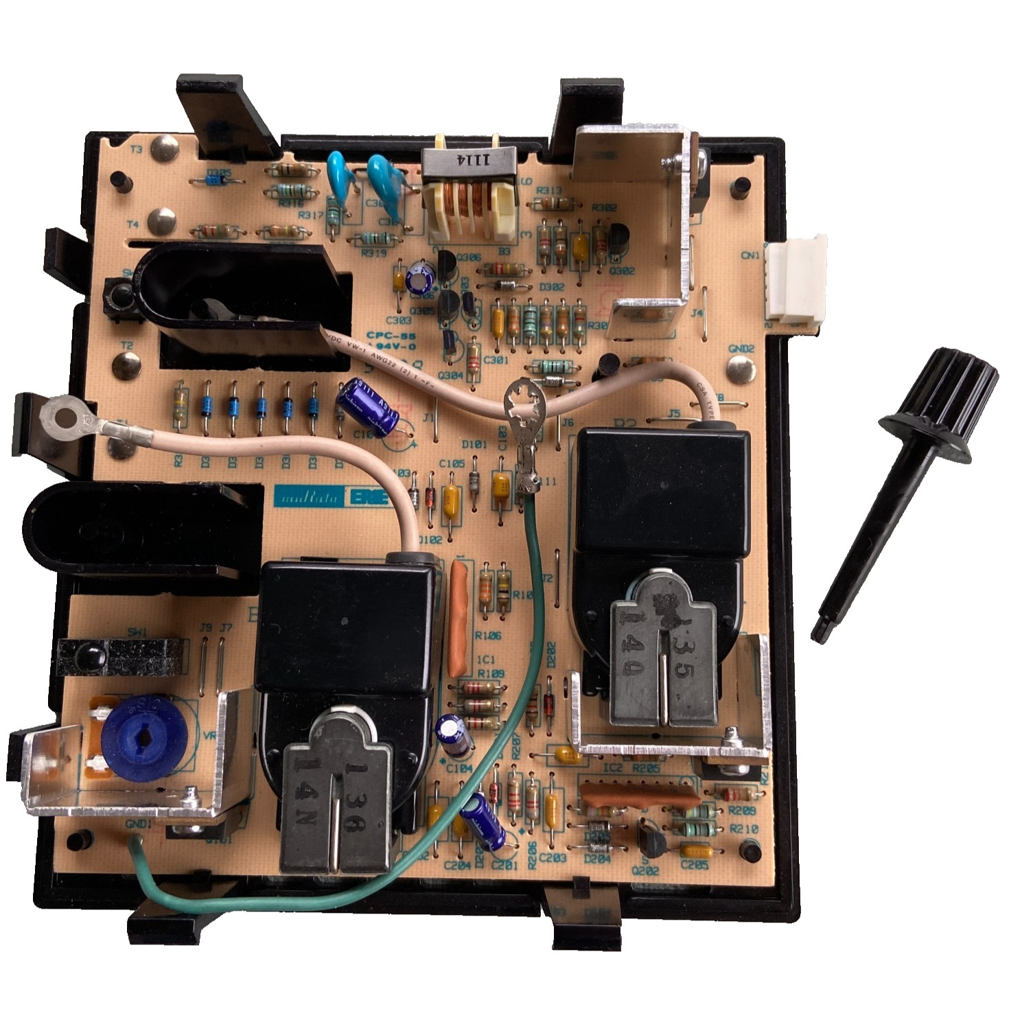 Murata Erie Control Board w/ + – Knob Canada Not Sure What This Is For a Mystery