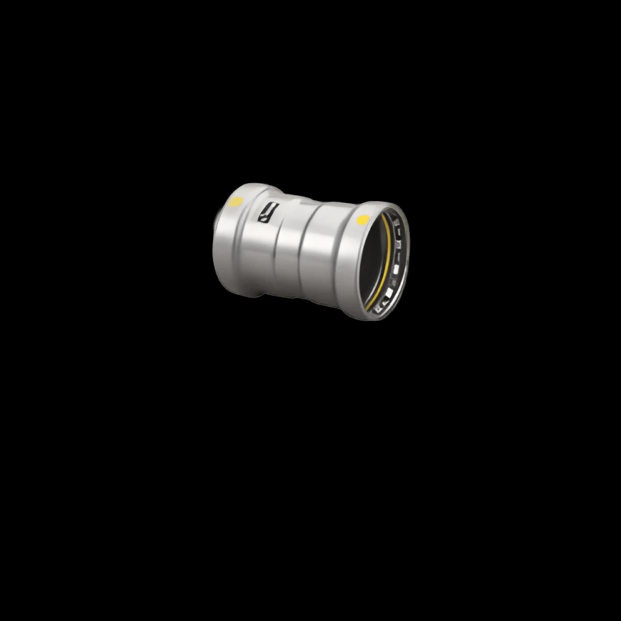 Viega 28780 MegaPressG 4 x 4 in Coupling With Stop