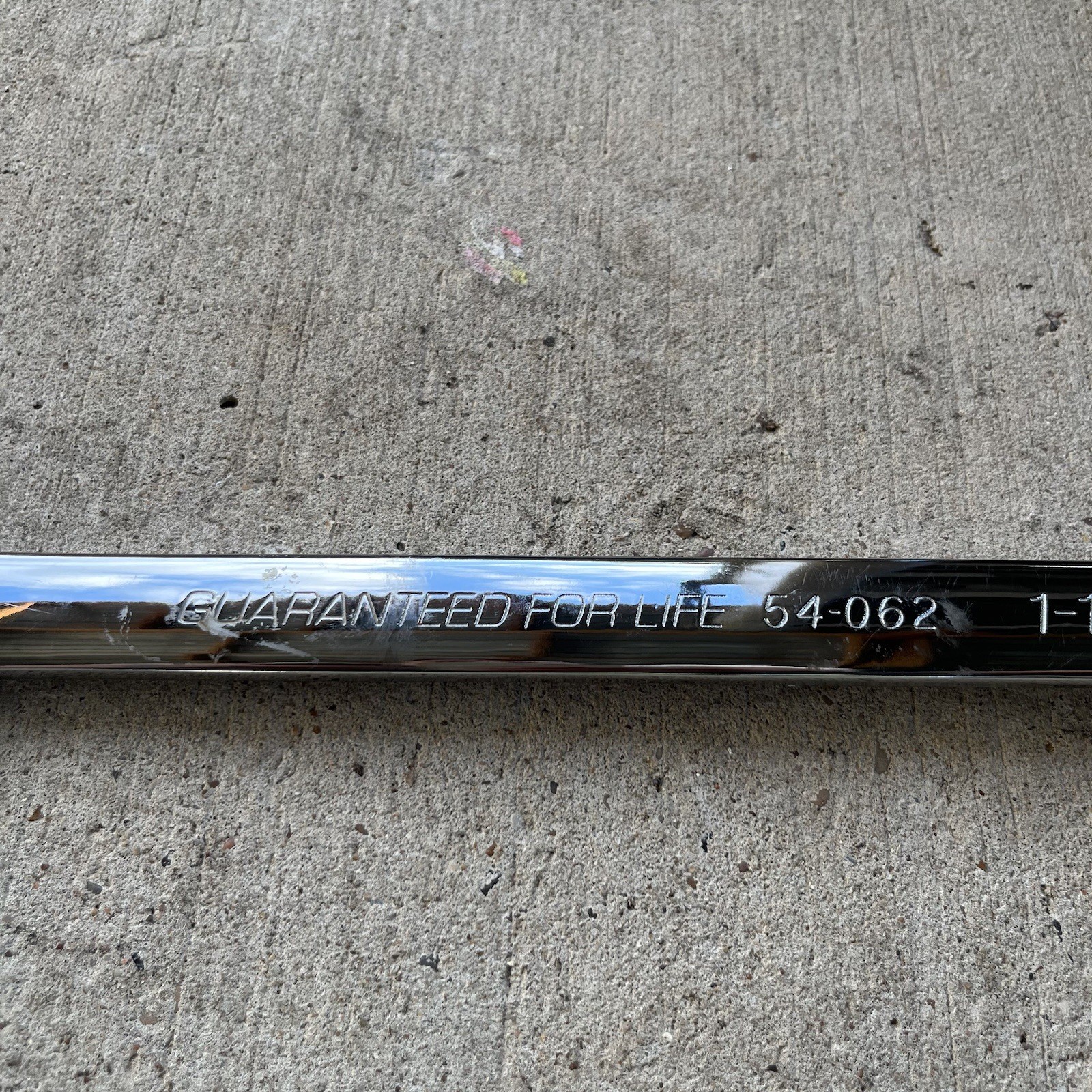 Duralast 54-062 1-1/16 inch Combination Wrench Chrome Finish