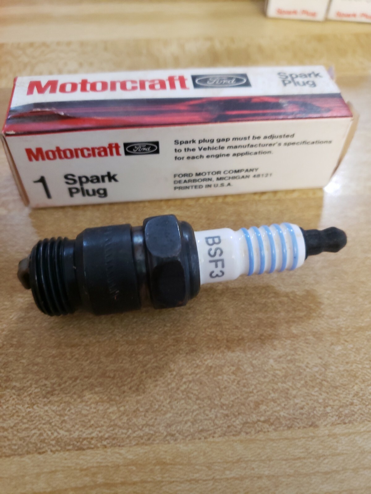NOS MOTORCRAFT BSF 3 SPARK PLUG