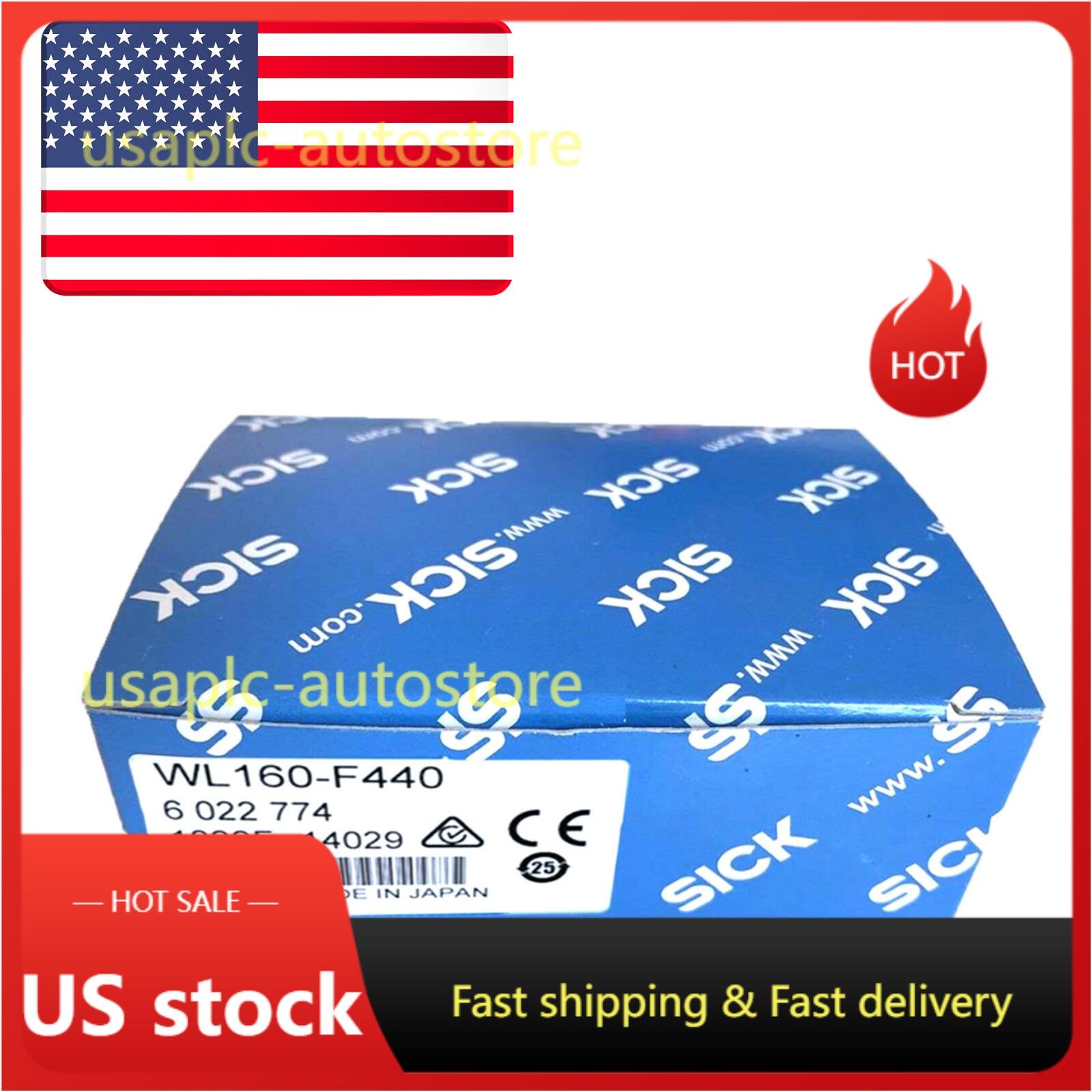 NEW SICK WL160-F440 Photoelectric sensor WL160F440- US Stock