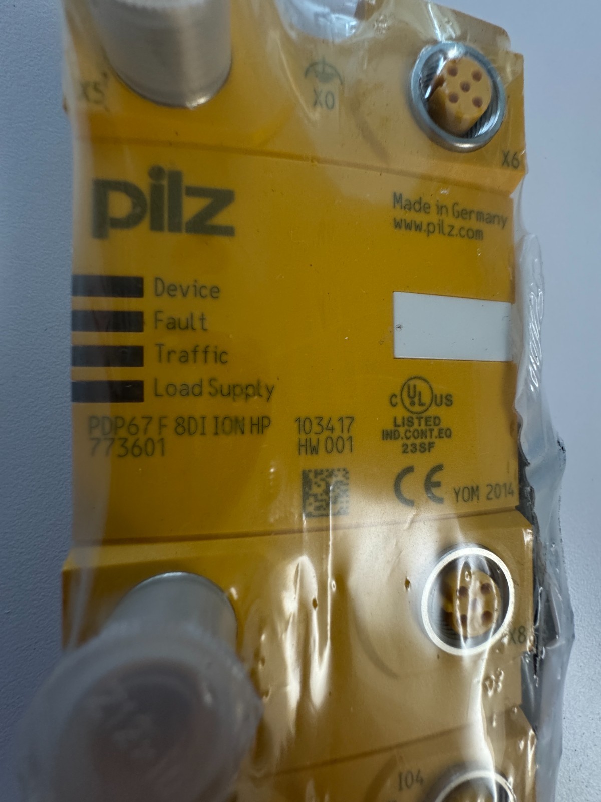 Pilz PDP67 F 8DI ION 773601 Module NOS