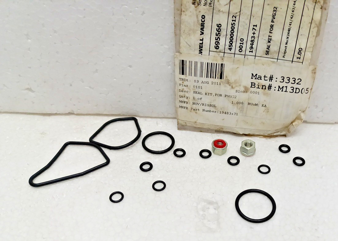 NOV/Rigsol Seal Kit For PVG 32 Free Expedite Shipping Worldwide