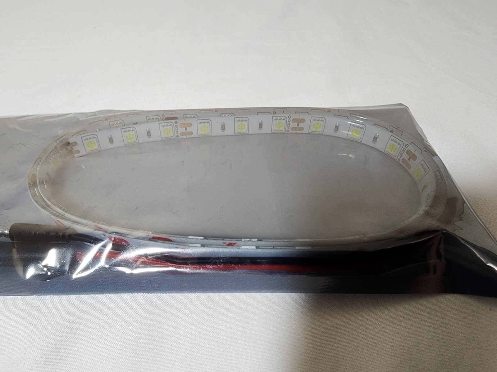 Optronics UCL90CWJGAB White LED Strip Light 36 IN .156 Male Bullet Power Wire