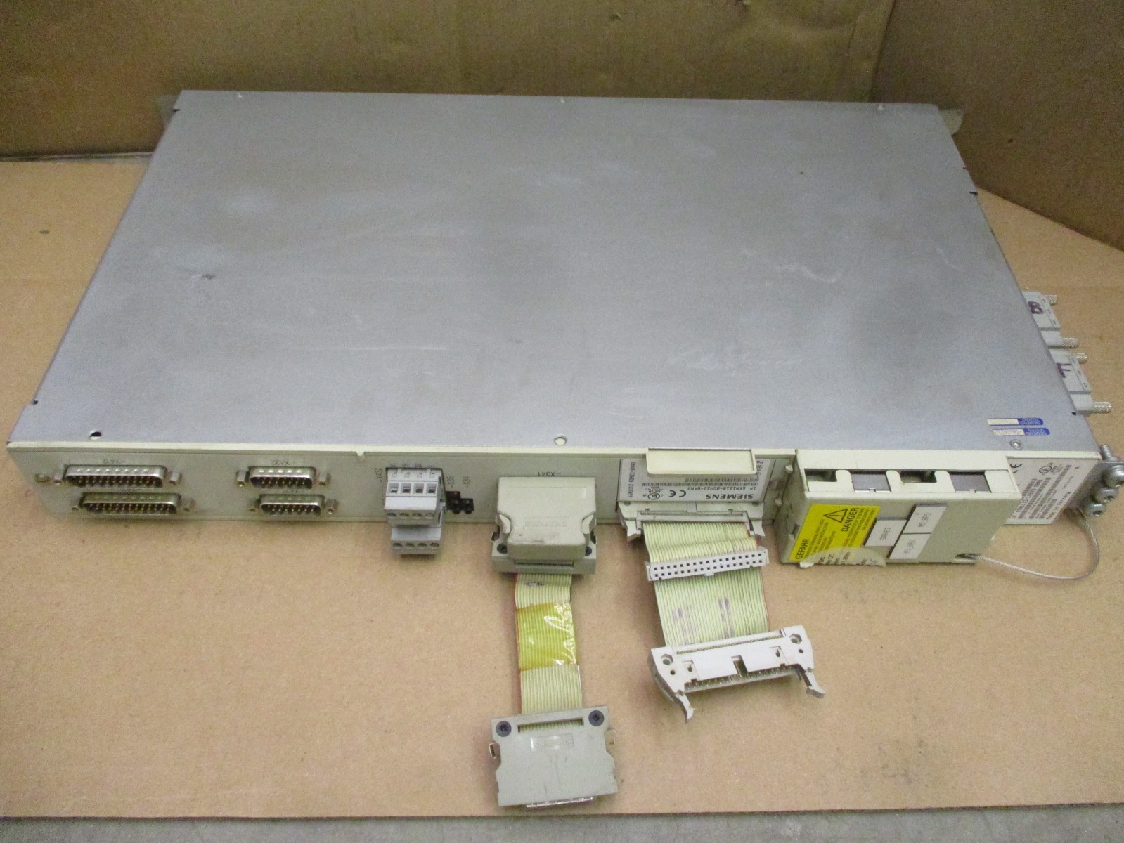 Siemens 6SN1123-1AB00-0BA1 Simodrive LT-MODULE INT.2X25A Version A 52876HM