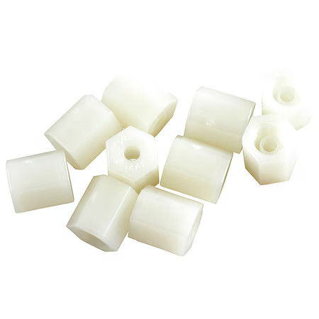 Acorn Controls 1895-450-001 Nylon Compression Nuts, 1/8 In Od, Pk10
