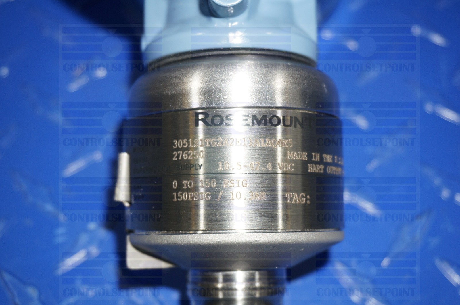 EMERSON ROSEMOUNT 3051S1TG2A2E11A1AQ4M5 PRESS TRANS 3051 S1TG2 ID76250