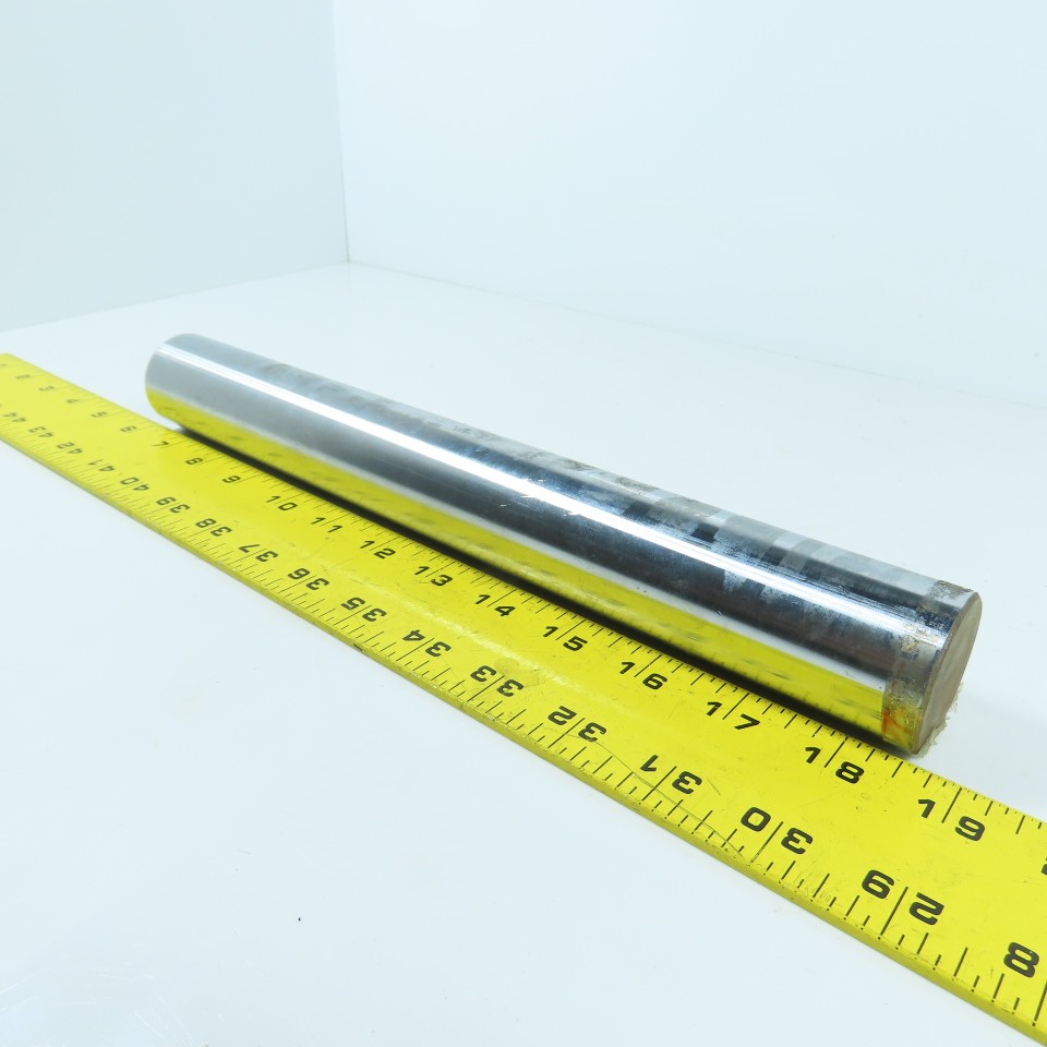 40mm 1.575″ x 12-1/2″ Hardened Tool Steel Round Bar Stock Guide Rod