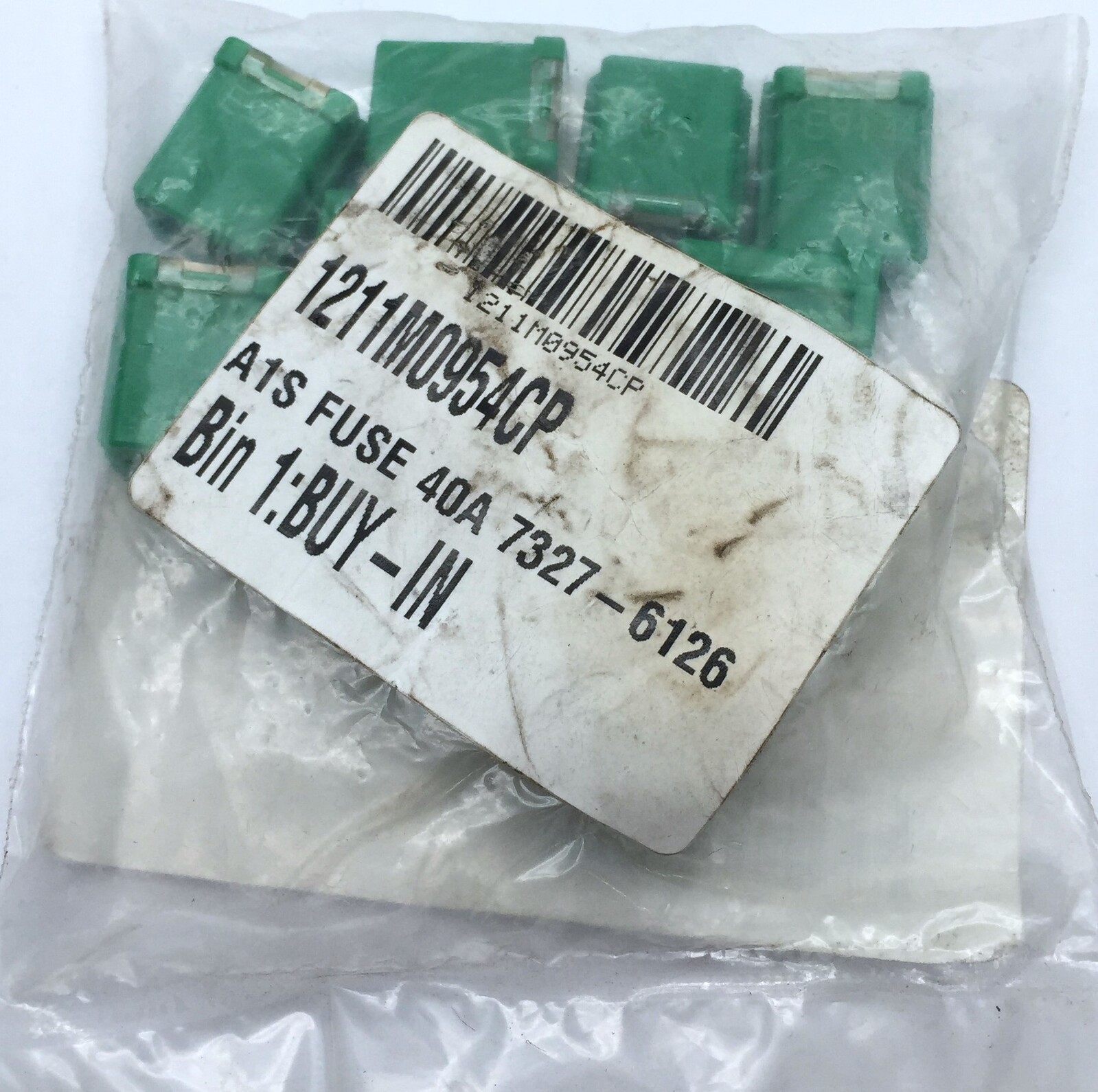 McLaren 1211M0954CP ASI Fuse Green 40A 7327-6126 x10 pcs