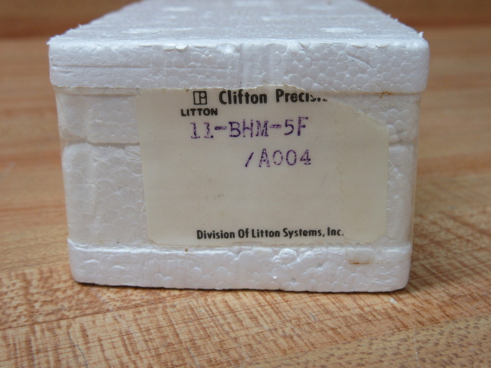 Clifton Precision 11-BHM-5F-A004 Brushless Resolver 11BHM5FA004 (Pack of 3)