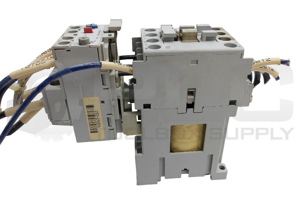 ALLEN BRADLEY 100-C09D*10 /A CONTACTOR W/ 193-EA2FB /B OVERLOAD RELAY