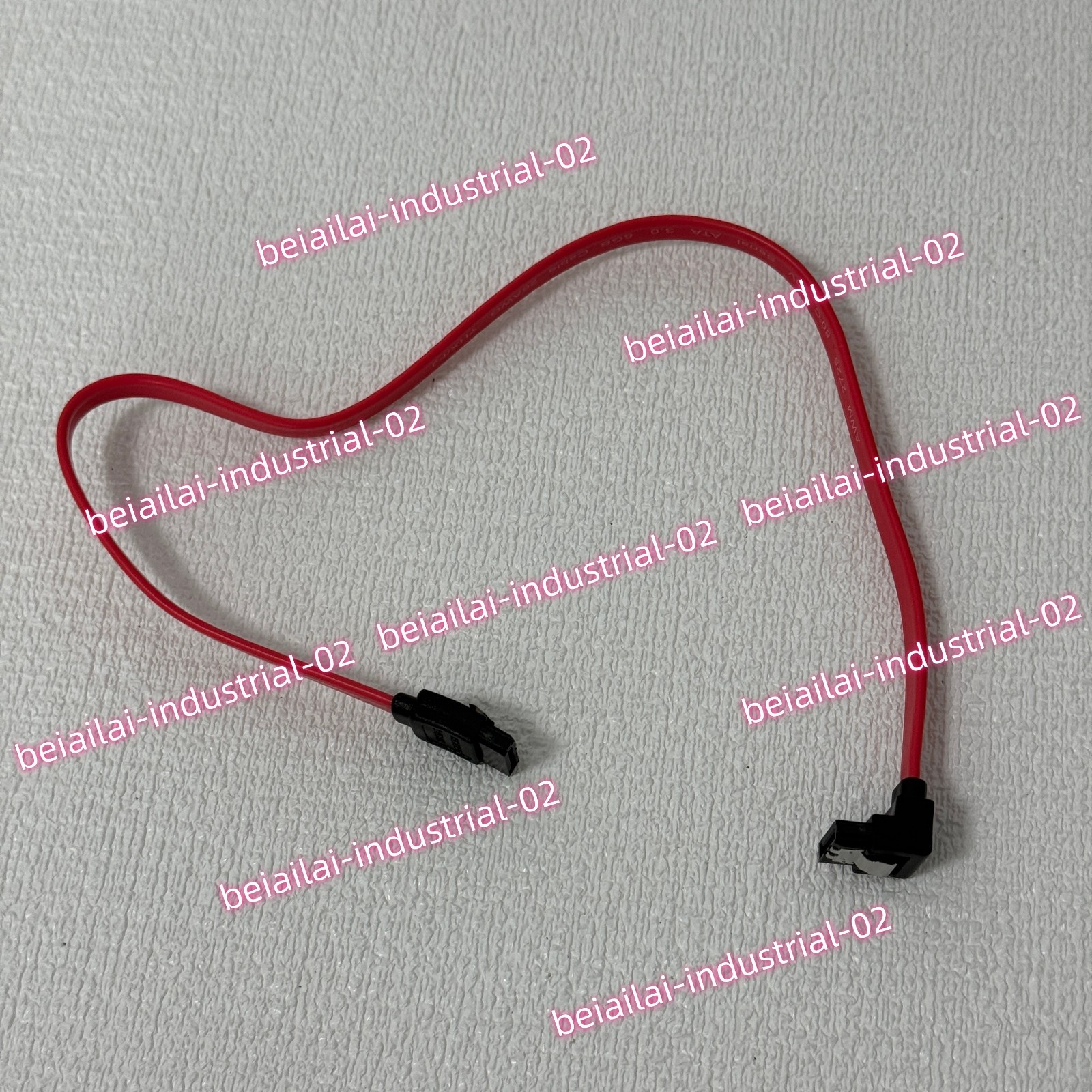 5pcs SATA 3.0 Cable SATA 3.0 6GB/s Right Angle 90 Degree SSD HDD Hard Drive Red