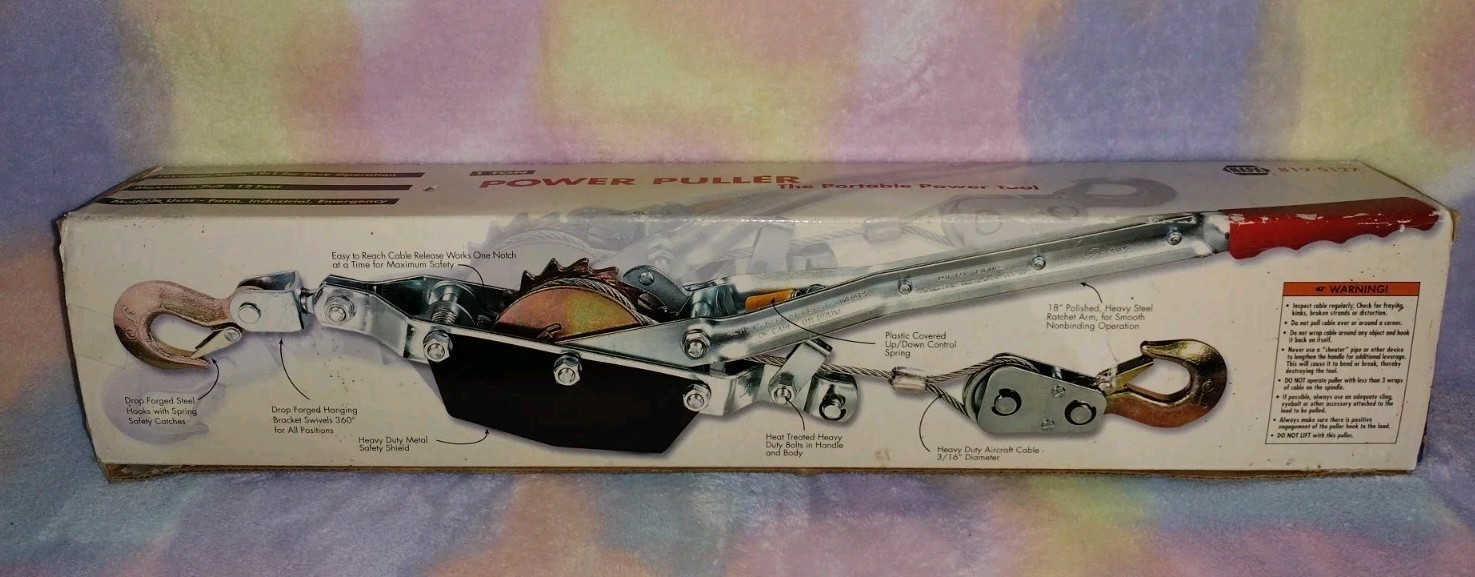 NAPA 1 Ton Power Puller Portable Power Tool 819-5127