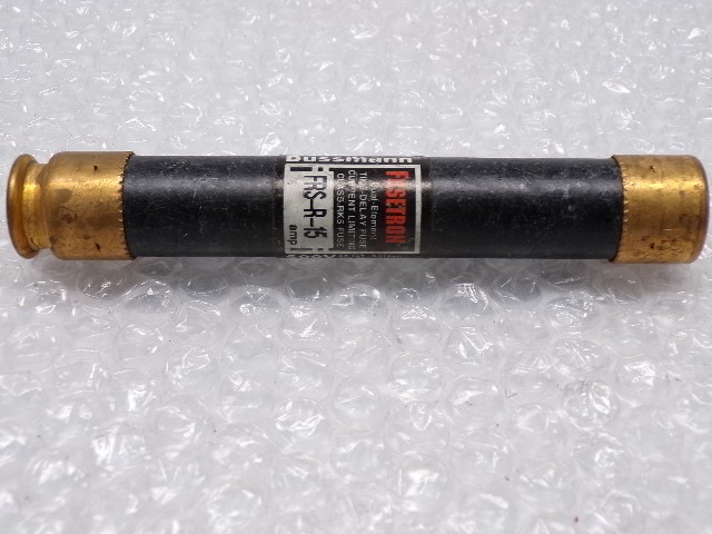 FUSETRON FRS-R-15 FUSE BLACK LOT OF 4 NSNP