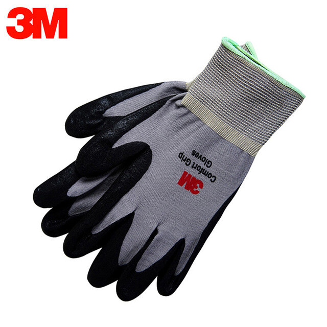 3M Comfort Grip Gloves Safety Mechanic Work Gloves NO SHIPING IF ONLY THIS ITEM
