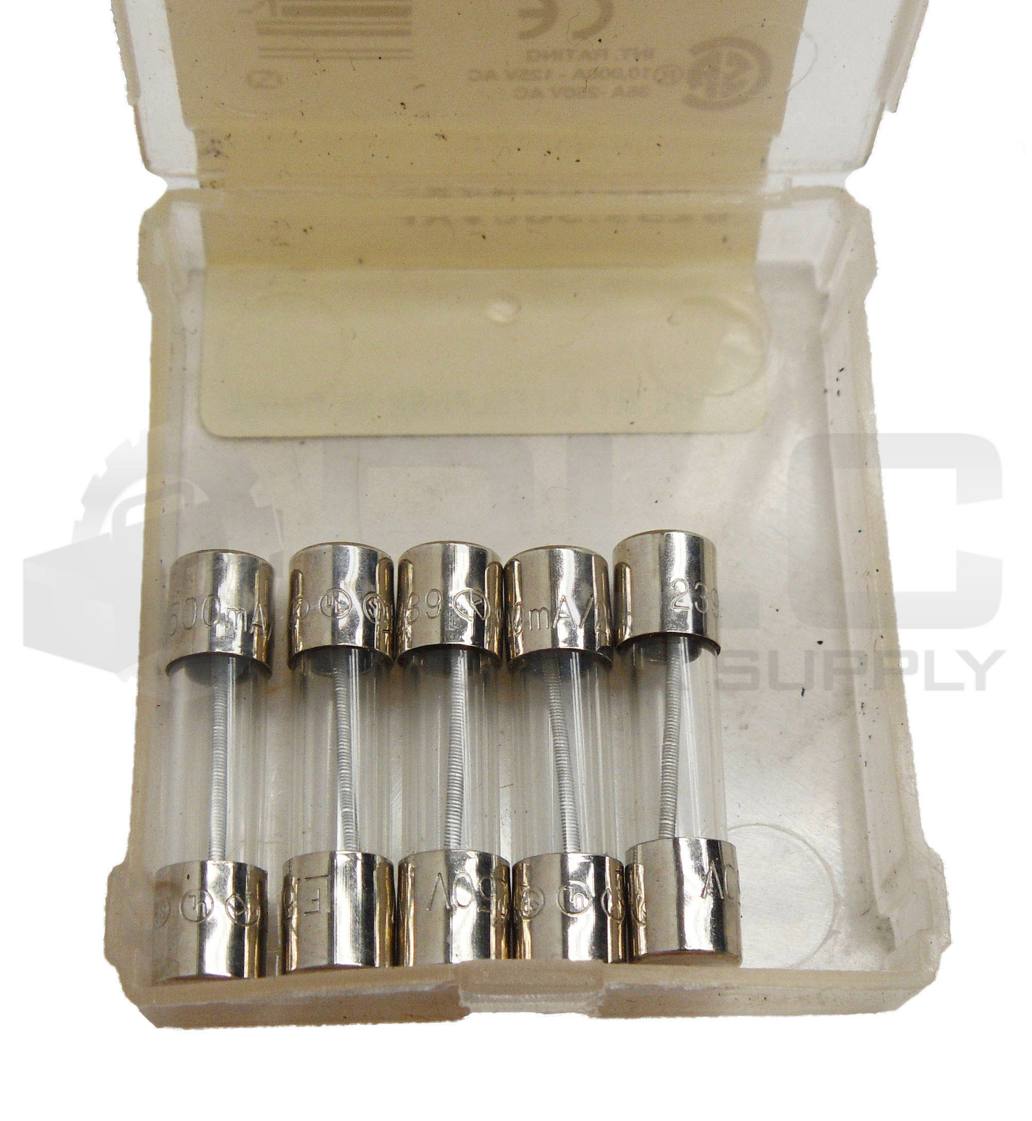 LOT OF 20 NEW LITTELFUSE 0239.500VXP MINI FUSES 125VAC