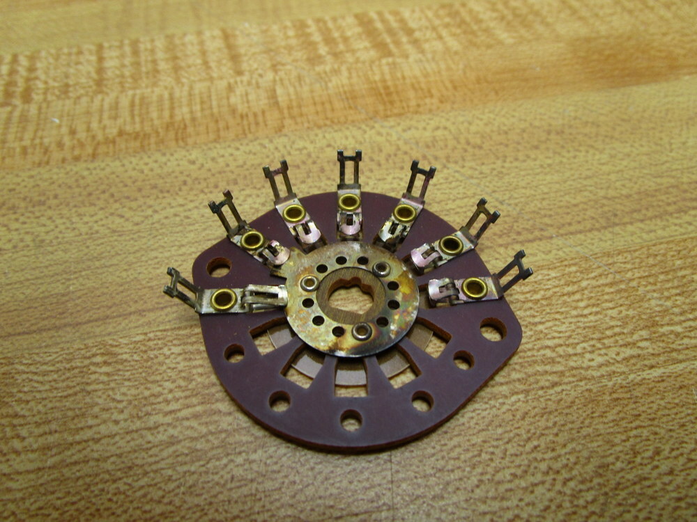 Centralab 1 POL-6 POS Rotary Switch Wafer AD 1 POL-6 POS (Pack of 2)