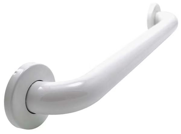 Wingits WGB6YS36WH Polyester Painted Grab Bar, 36″ L, Stainless Steel,