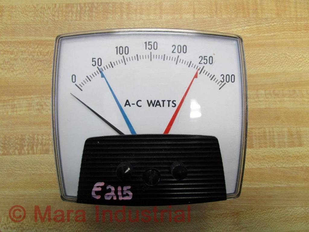 General Electric V430-FAXX-00 A-C Watts Meter 1954 0-300