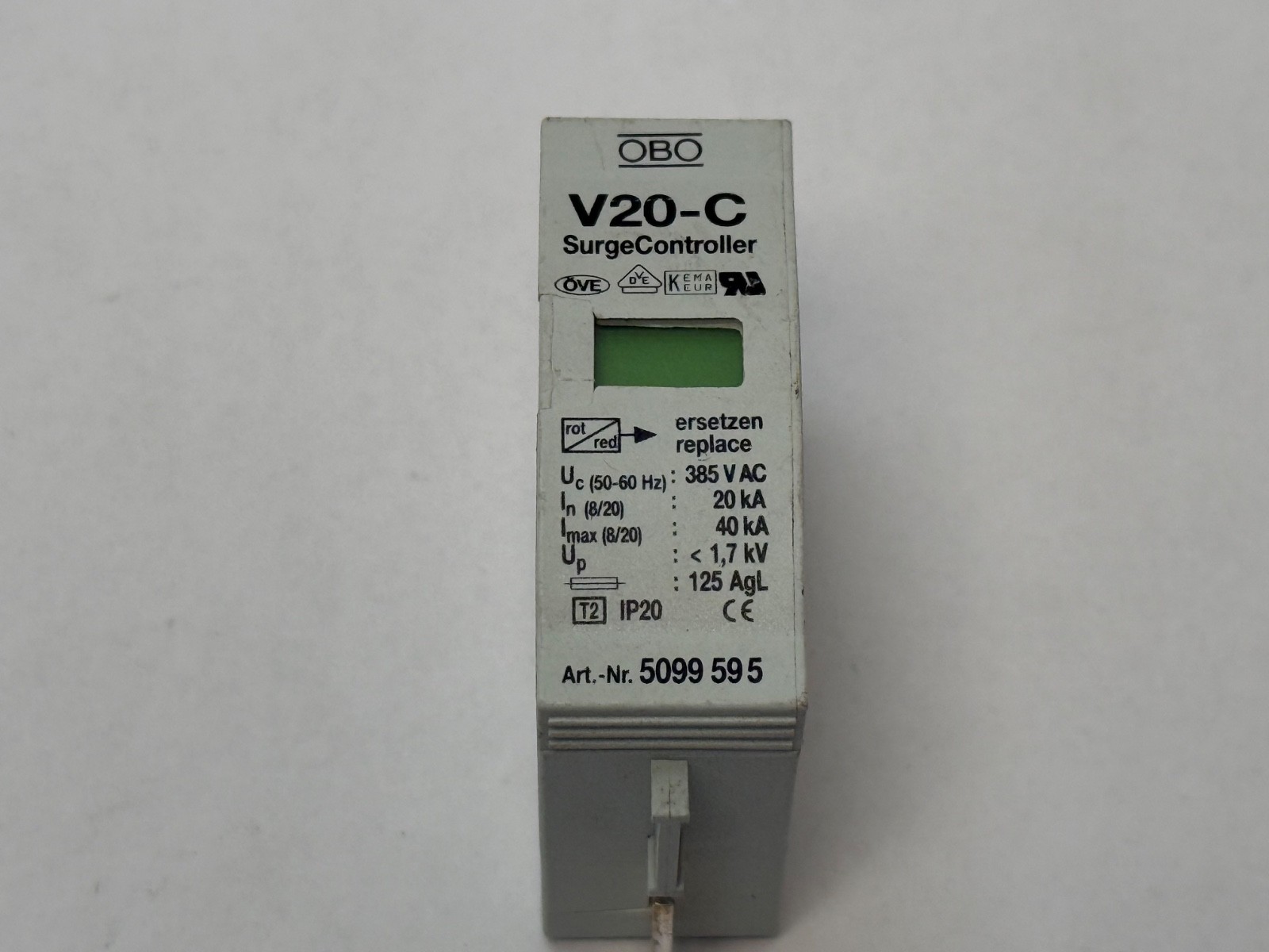 OBO V20-C Surge Protector Controller V20C