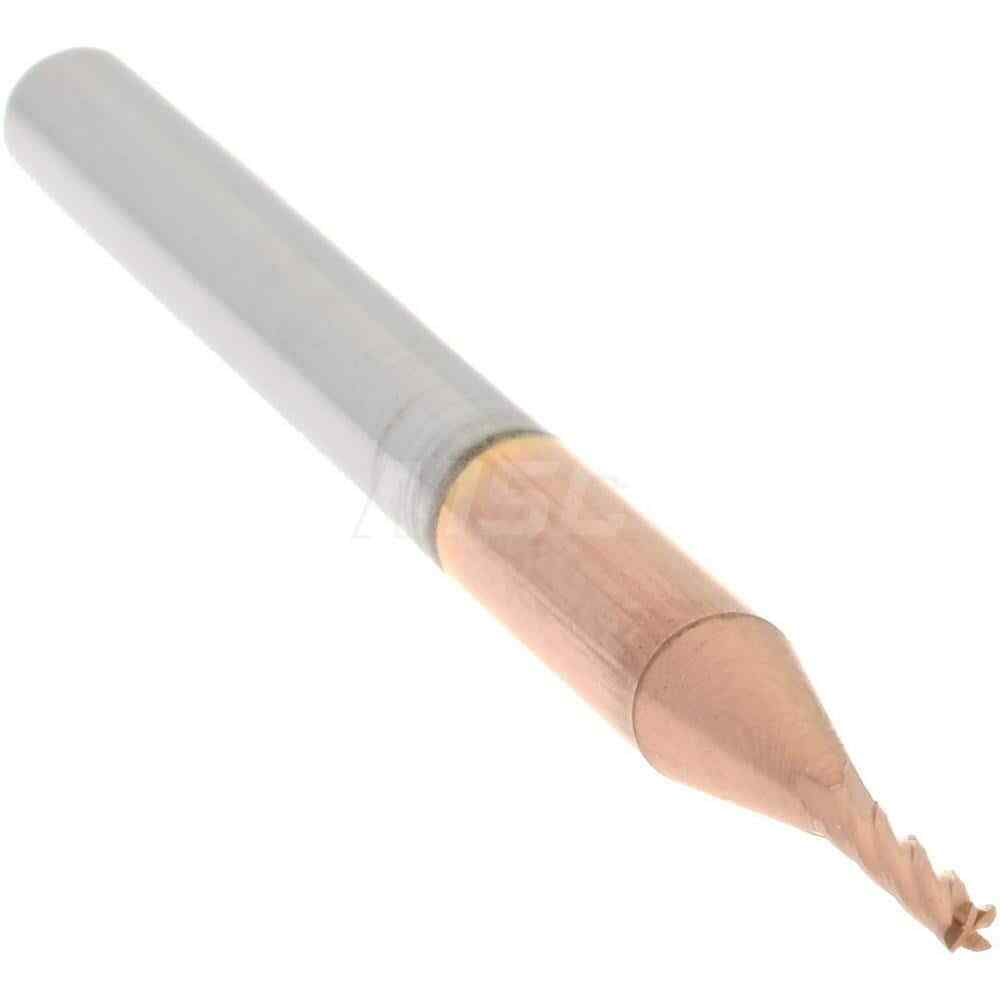 Accupro 12182323 Solid Carbide Square End Mill 0.0394″ Dia, 0.1575″ LOC, 4 Flute