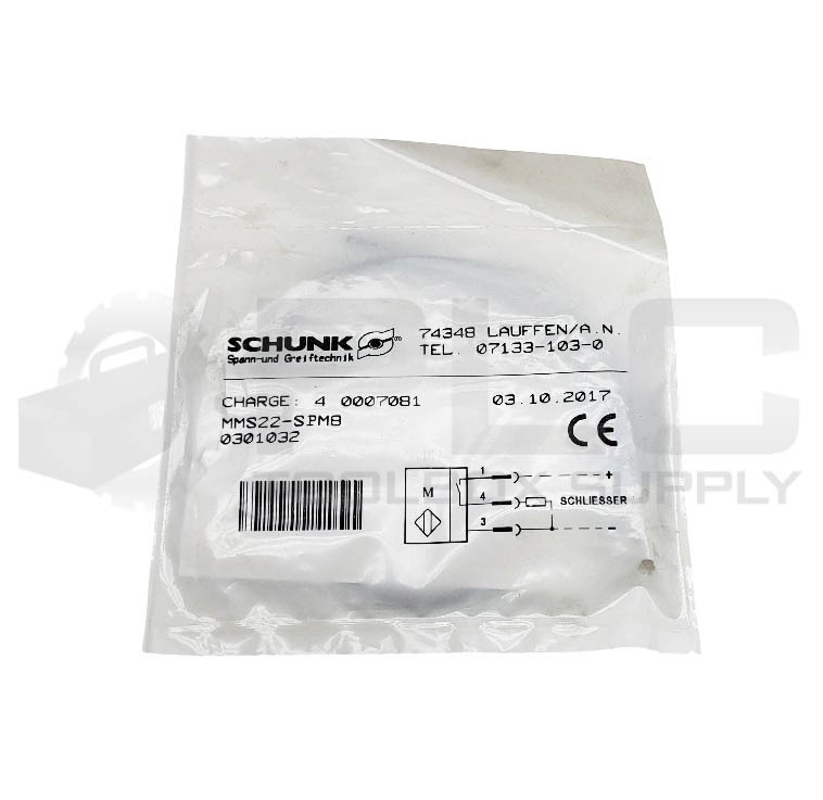 NEW SEALED SCHUNK MMS22-SPM8 MAGNETIC REED SWITCH 0301032