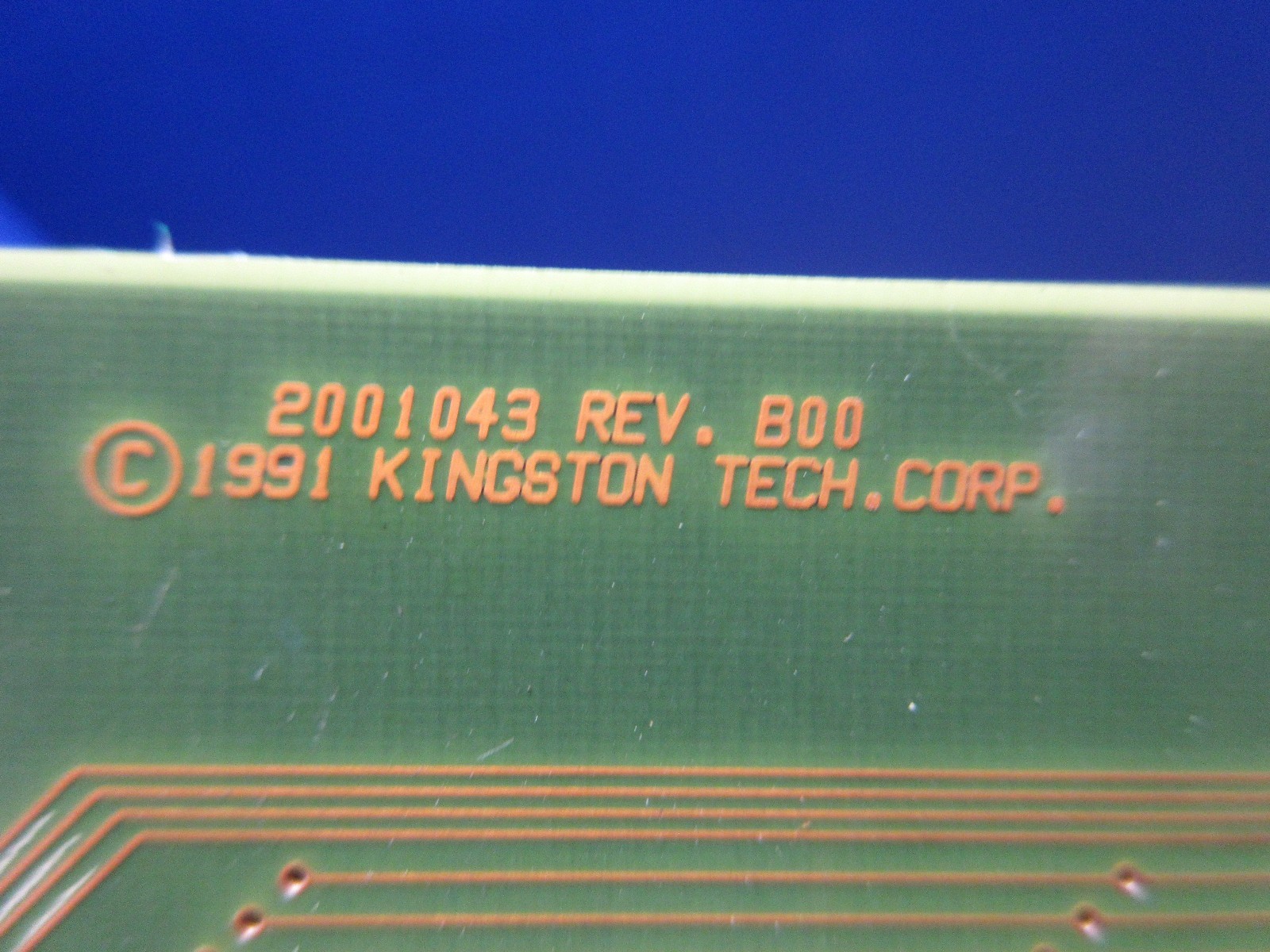 KINGSTON CIRCUIT BOARD KTN-8000/20 4010031093 2001043 REV.B00
