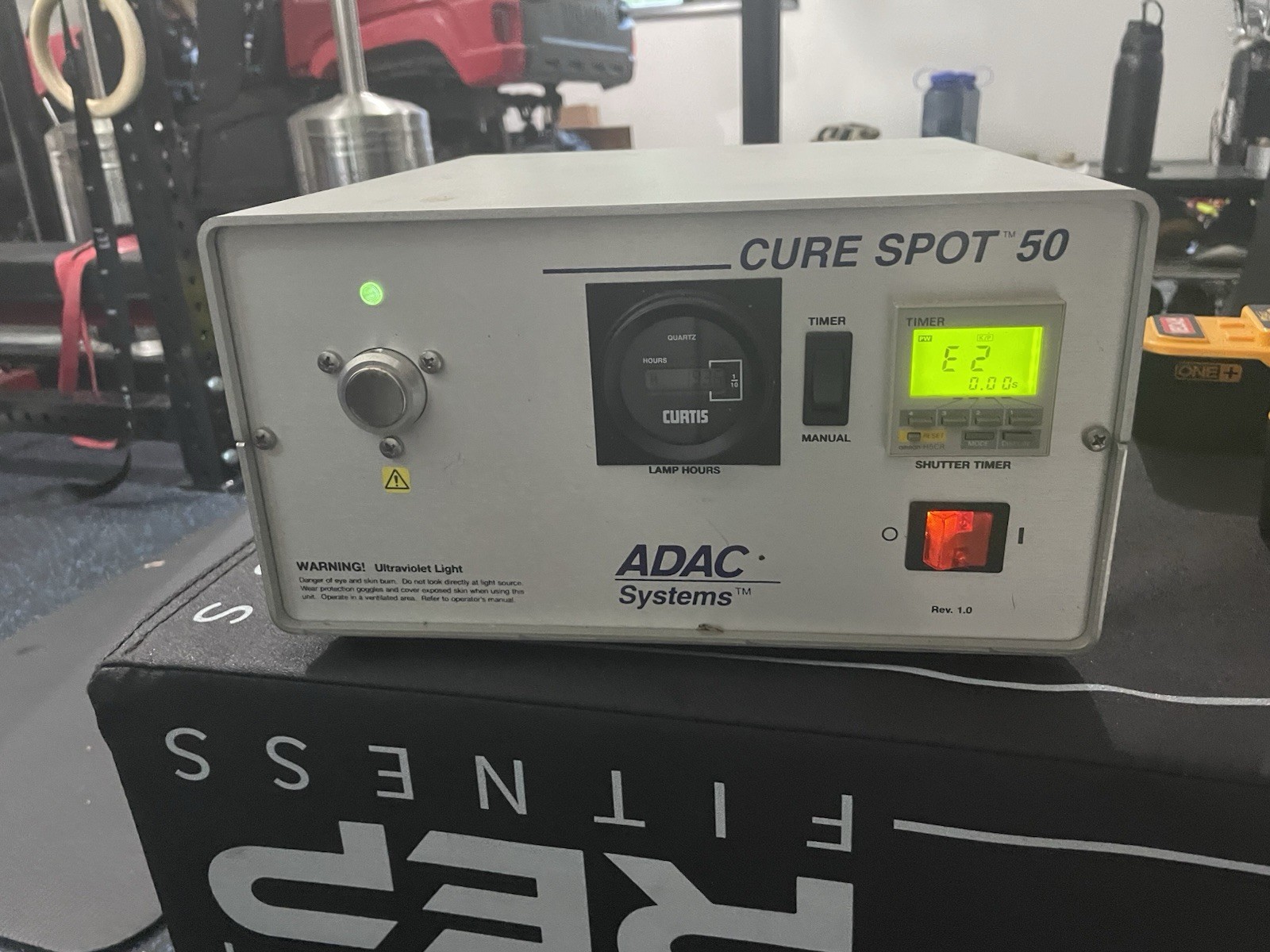 ADAC Systems Cure Spot 50 UV Ultraviolet Curing Unit
