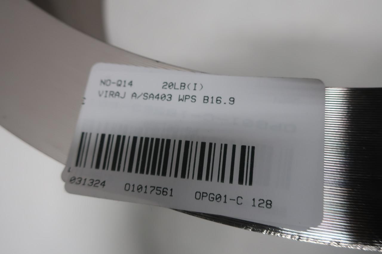 Viraj S10s A/sa403 Wps B16.9 304l Stainless Stub End Weld Flange Fitting 12in