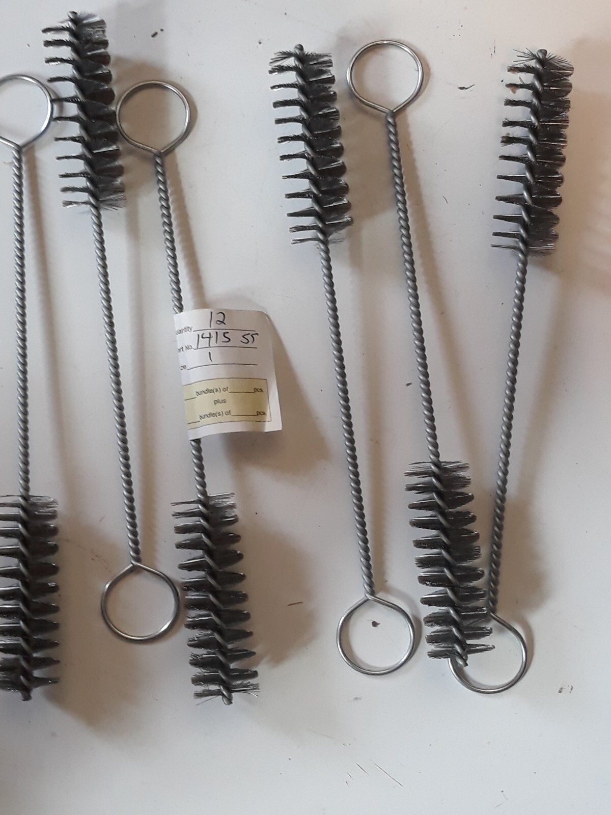 solo horton 1415SS lot of 6 ea Stainless Steel 1″dia 10″ oal 3″ bl .008 wire
