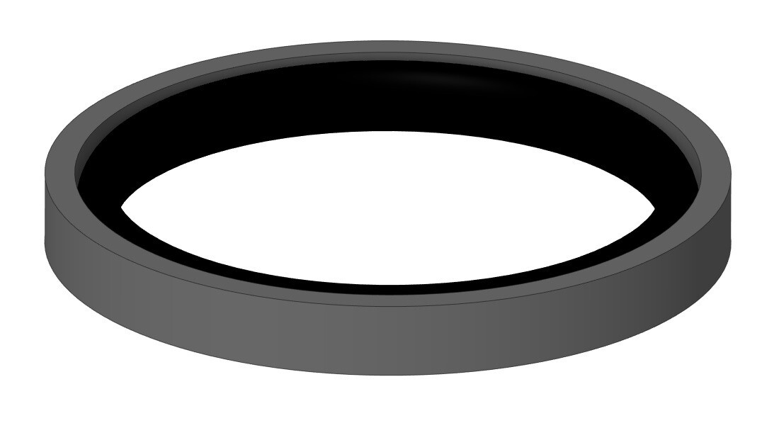 PS914-6500-375 – PS914 Piston Seal with an ID 5.740 X OD 6.500 X Height 0.375