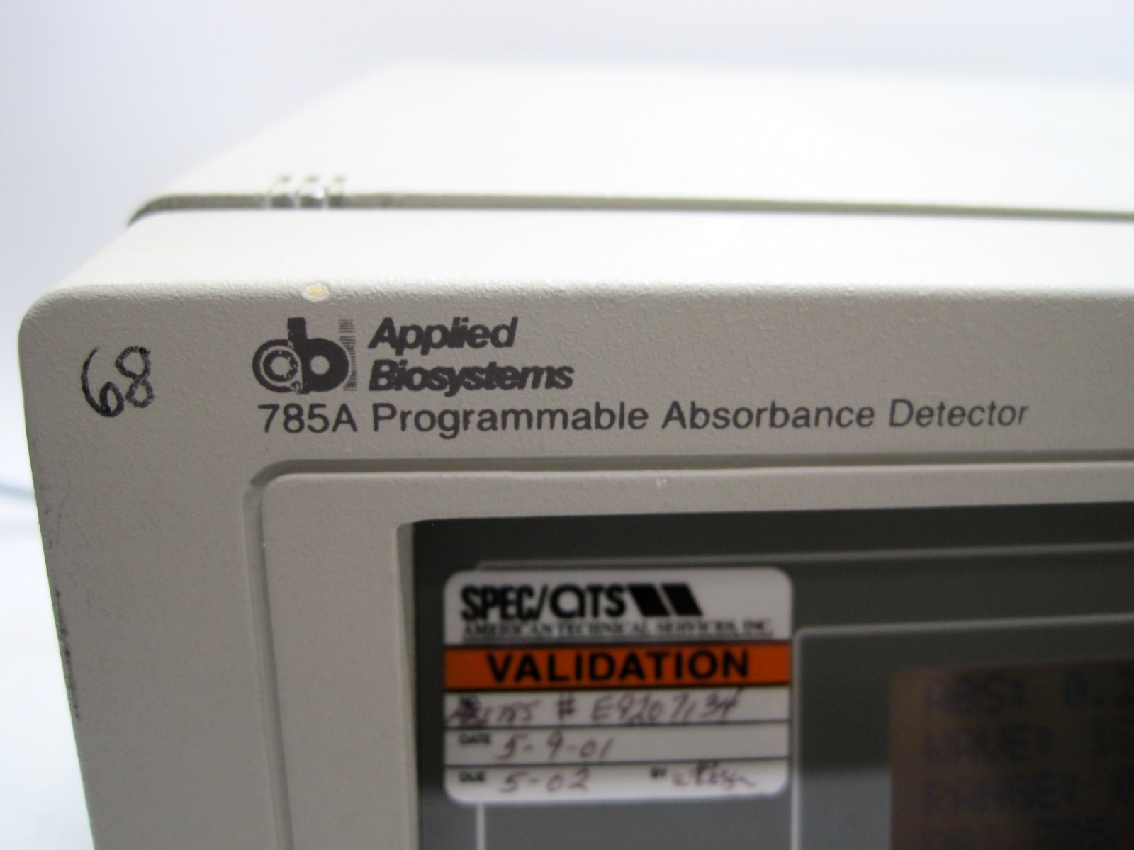 Applied Biosystems Programmable Absorbance Detector 785A