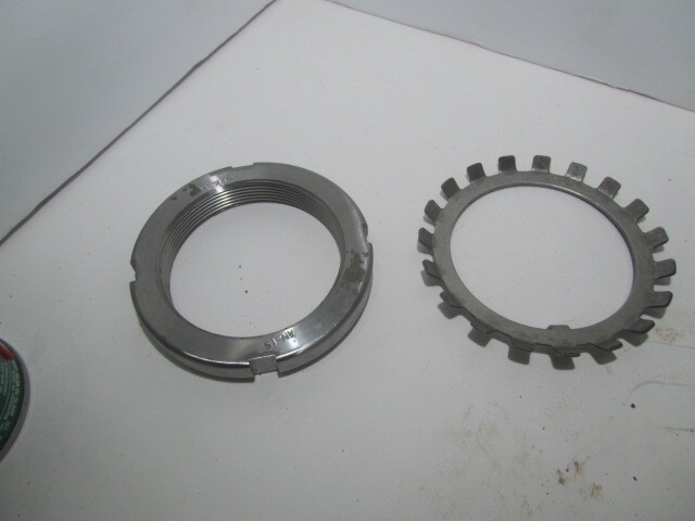 Weslok AN-15 Bearing Lock Nut and Retainer Ring