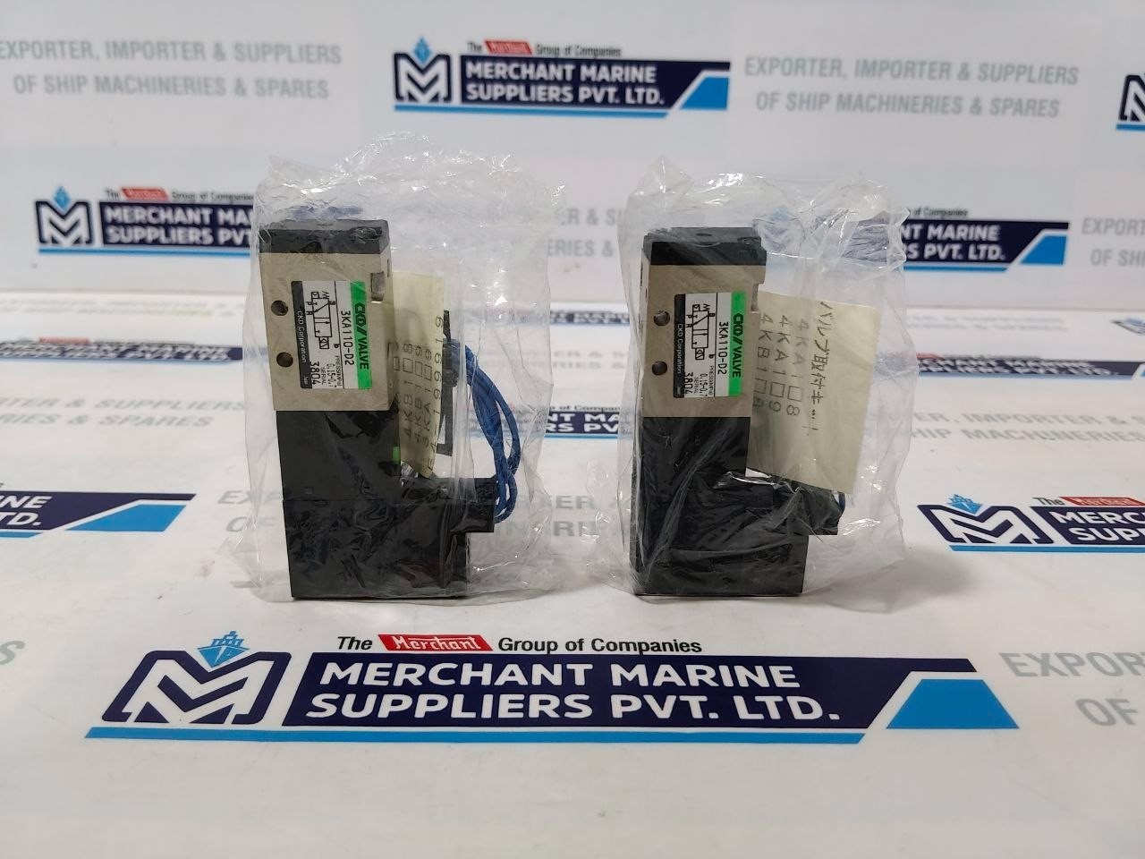 CKD 3KA110-D2 AC100V Pneumatic Solenoid Valve with Coil AC100V Press0.15-0.7MPa