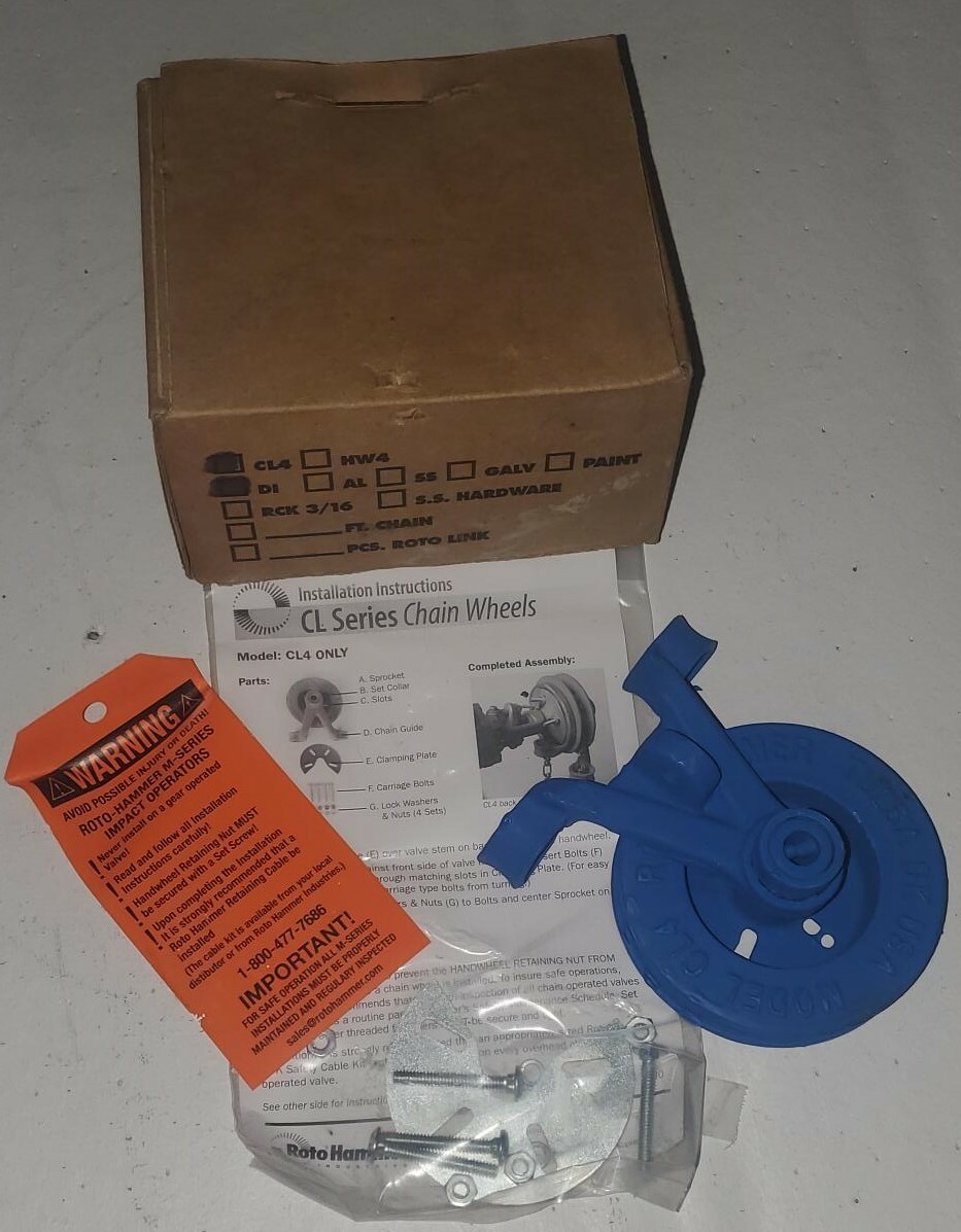 Roto Hammer CL4 DI 4in Chainwheel