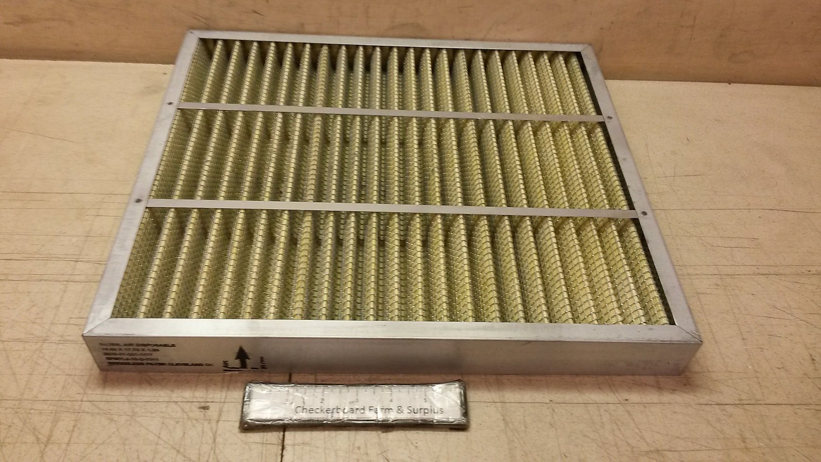 NOS Air Filter 36R937012AB-PIE Greenlees 2940010811877 15.56″ x 17.75″ x 1.88″