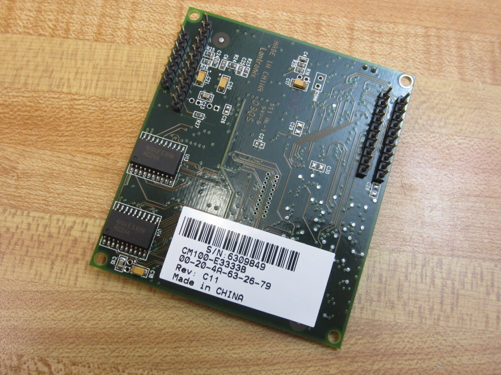 Lantronix CM100-E3333B Circuit Board CM100E3333B Rev.C11