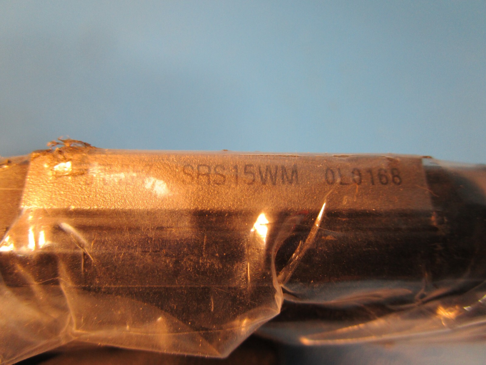 THK SRS15WMUUS+372LMFS, One SRS15WM Linear Guide Block on a 37260mm Rail