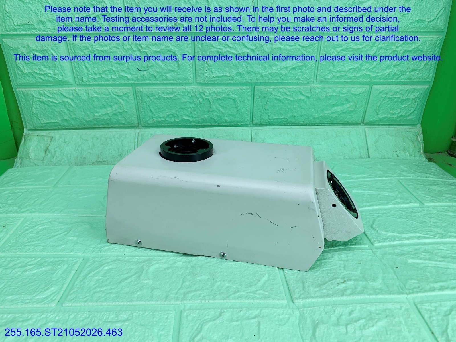 Olympus MX-SWETTR Trinocular MISSING KNOB Binocular as in photos, sn:8816, DHL
