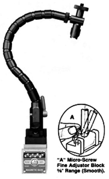 16″ Flexbar Universal Holder, with Magnetic Base and Fine Adjustor – #18028