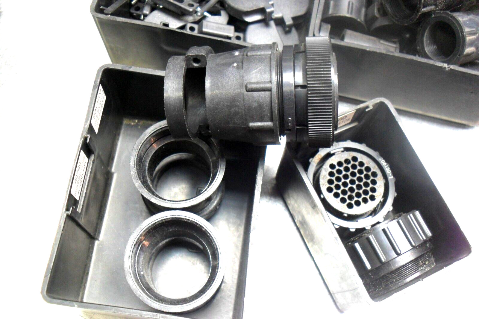 LOT SALE, Cable Clamps, Receptacle, Shell Clamps, Connector Plug, All you see.