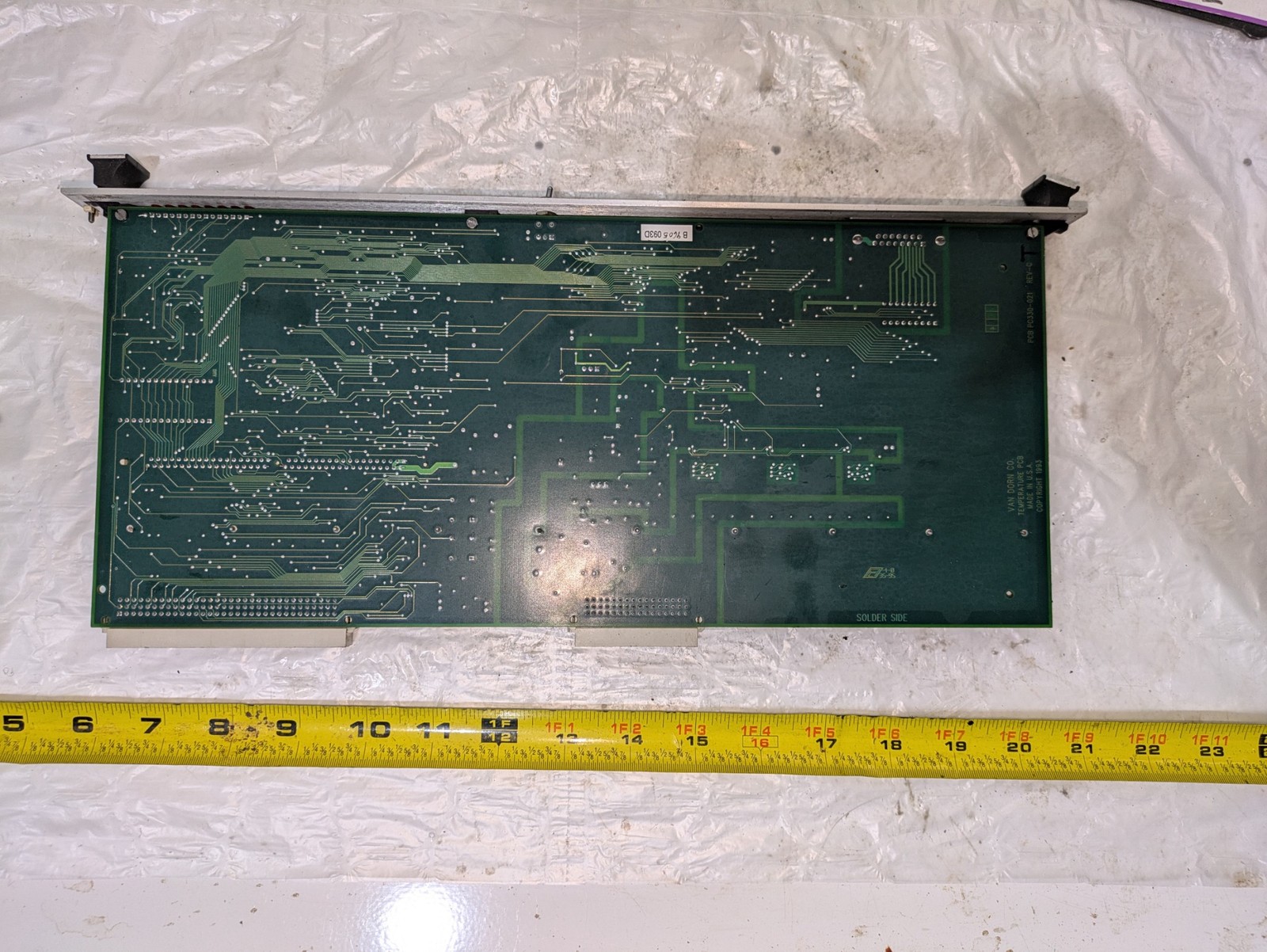 VAN DORN PCB PC330-021 REV C TEMPRATURE CARD