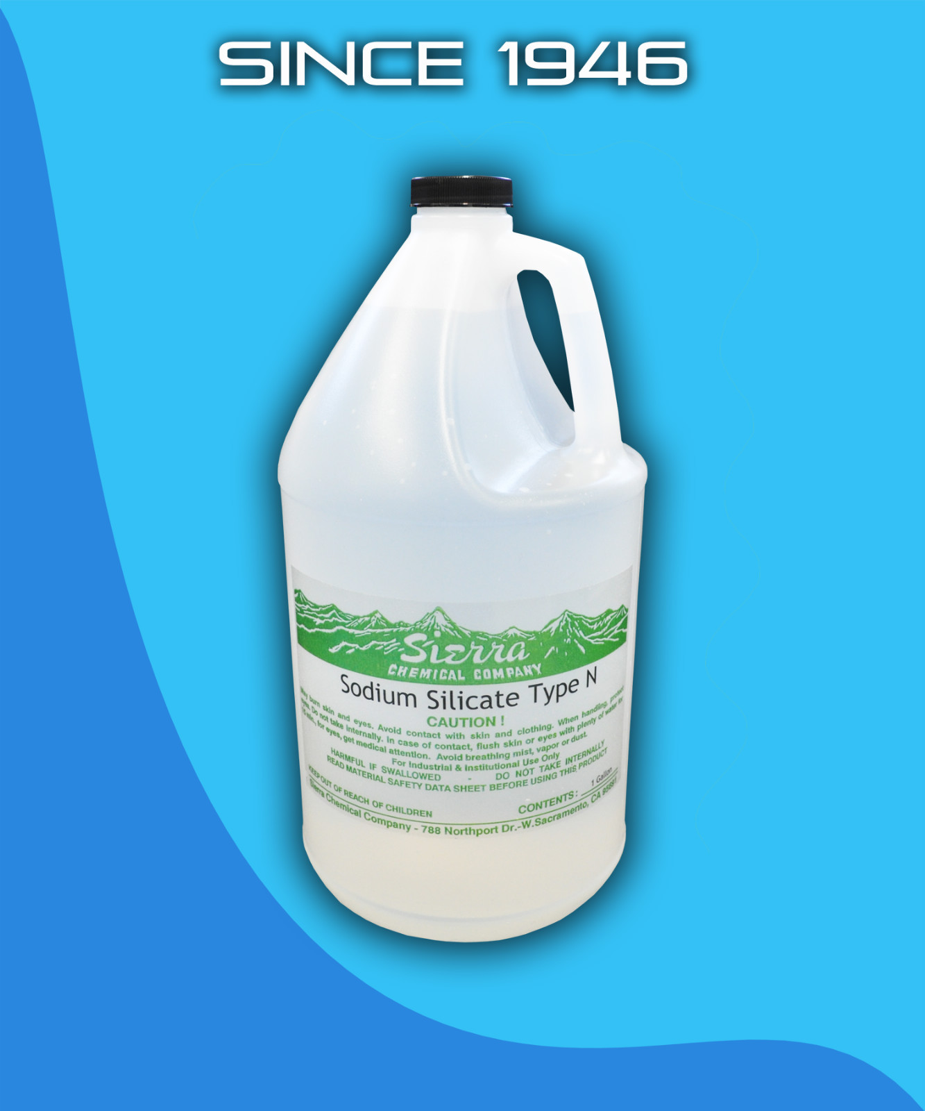 Sodium Silicate 37.5% Type N – 1 Quart Water Glass Auto Repair Head Gasket