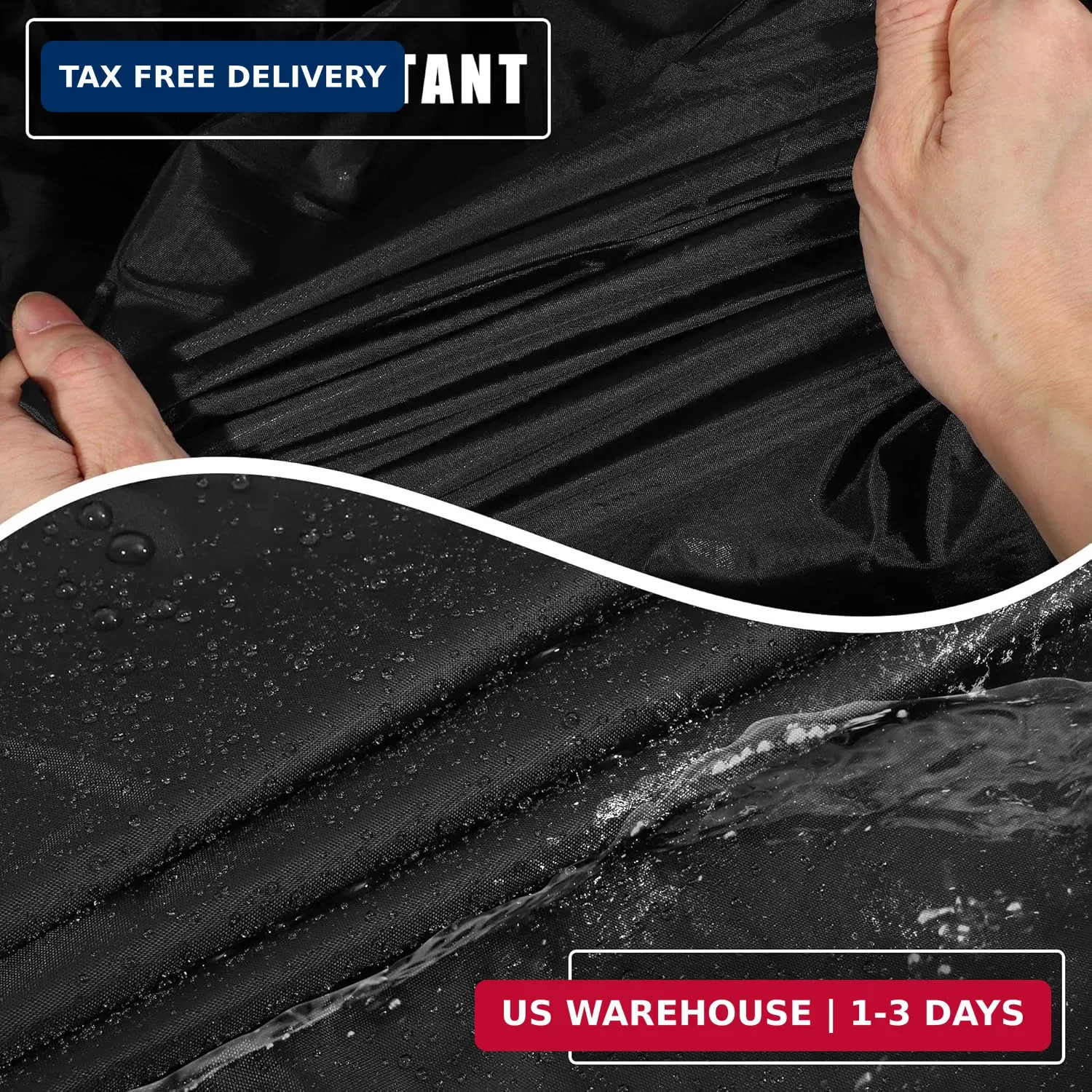 X AUTOHAUX Car Cover for Tesla Model Y 2020-2025 210D-PU Outdoor Full Car Cover