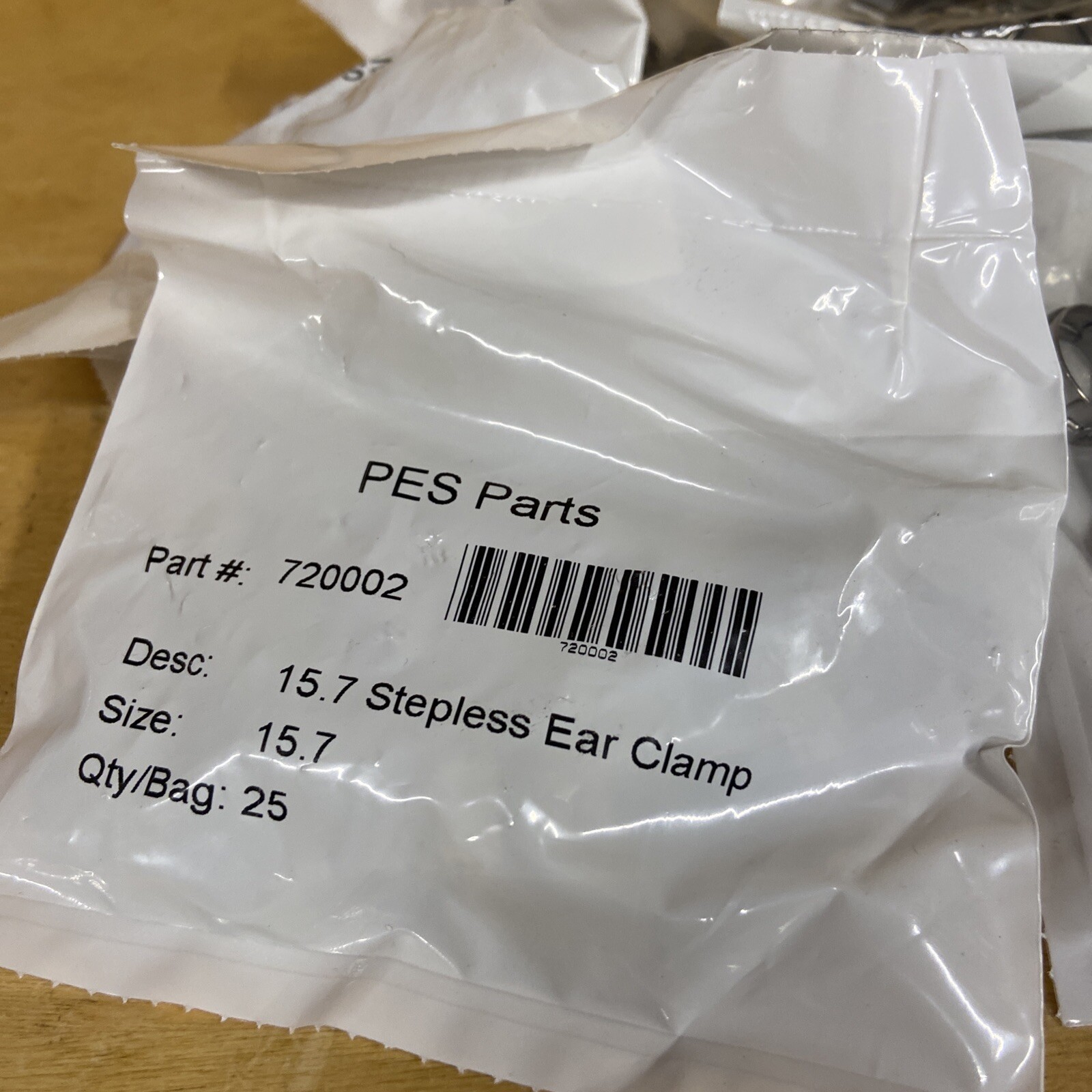 Oetiker 16700016 Stepless One Ear Clamp 13.2mm (Closed) – 15.7mm (Open) 200 Pack