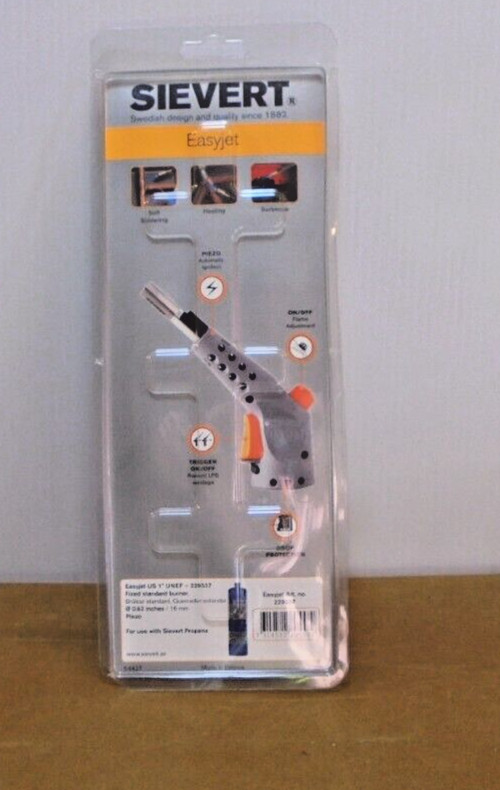 New Sievert Easyjet Lightweight Propane Torch 229557 Ships Free