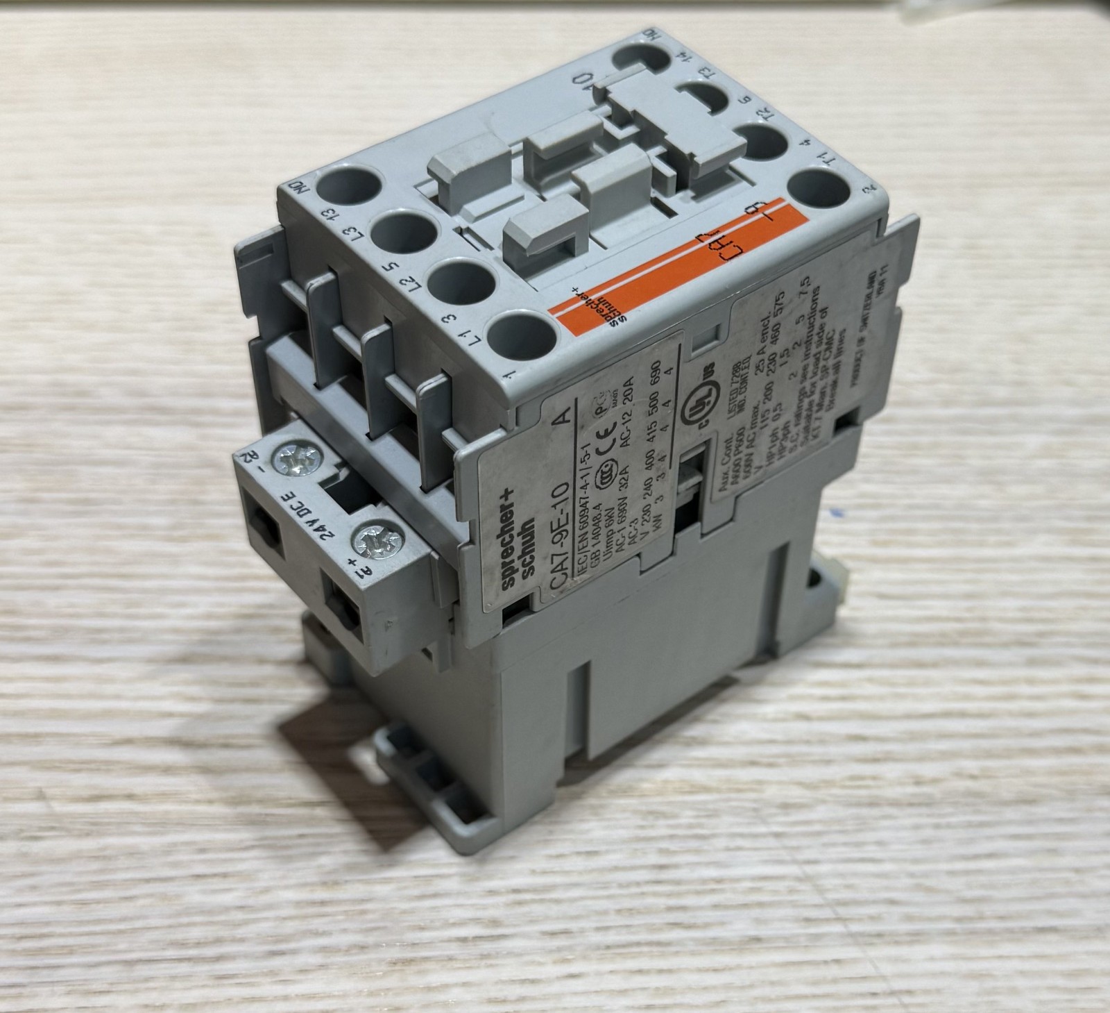 Sprecher + Schuh Contactor CA7-9E-10-24E